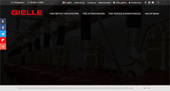 Desktop Screenshot of giellefire.com