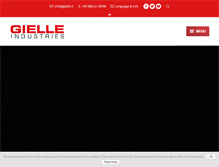 Tablet Screenshot of giellefire.com